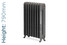 PA-MONT-790-TH - Paladin Montpellier 2 Column Cast Iron Radiator H790mm x W1809mm PA-MONT-790-TH - Paladin Montpellier 2 Column Cast Iron Radiator H790mm x W1809mm